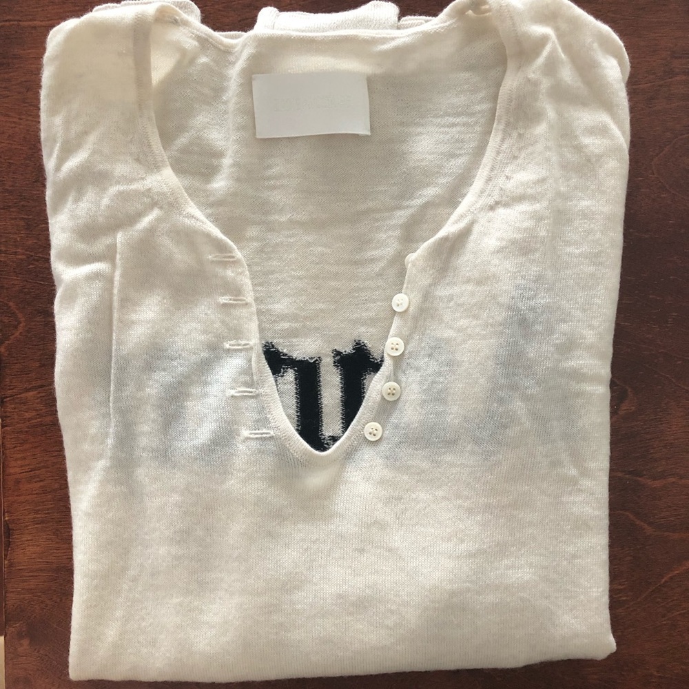 Zadig & Voltaire merino wool sweater